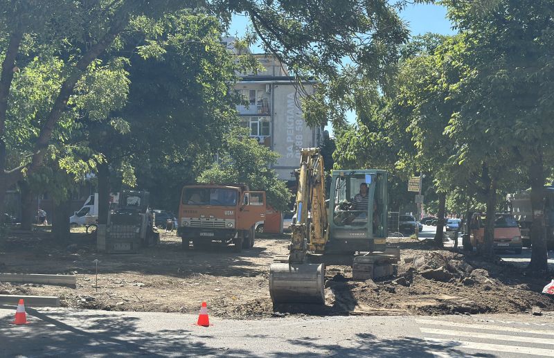 Работи по благоустройството на градската среда